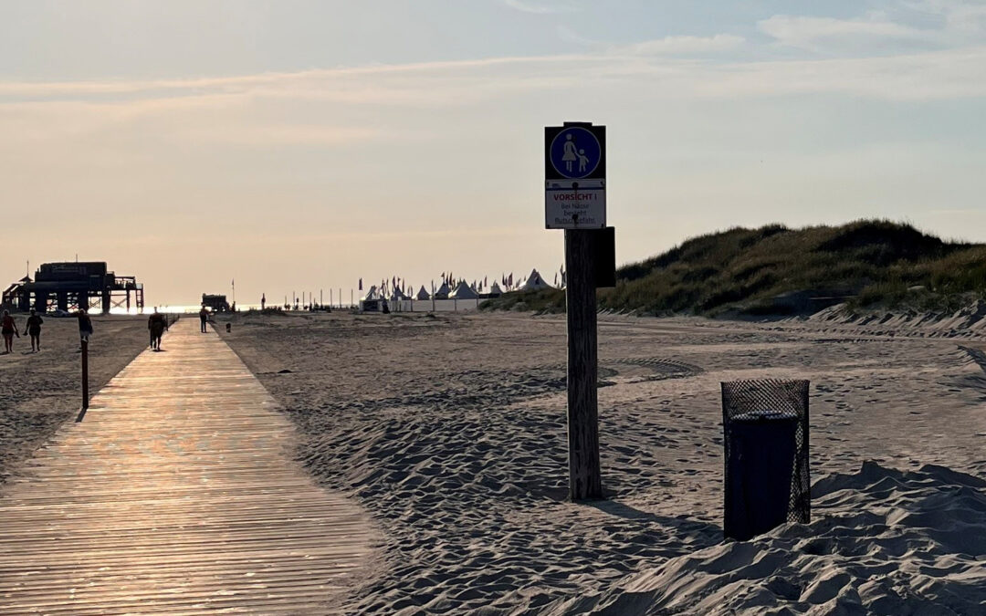 Flugroute zur Ost- und Nordsee